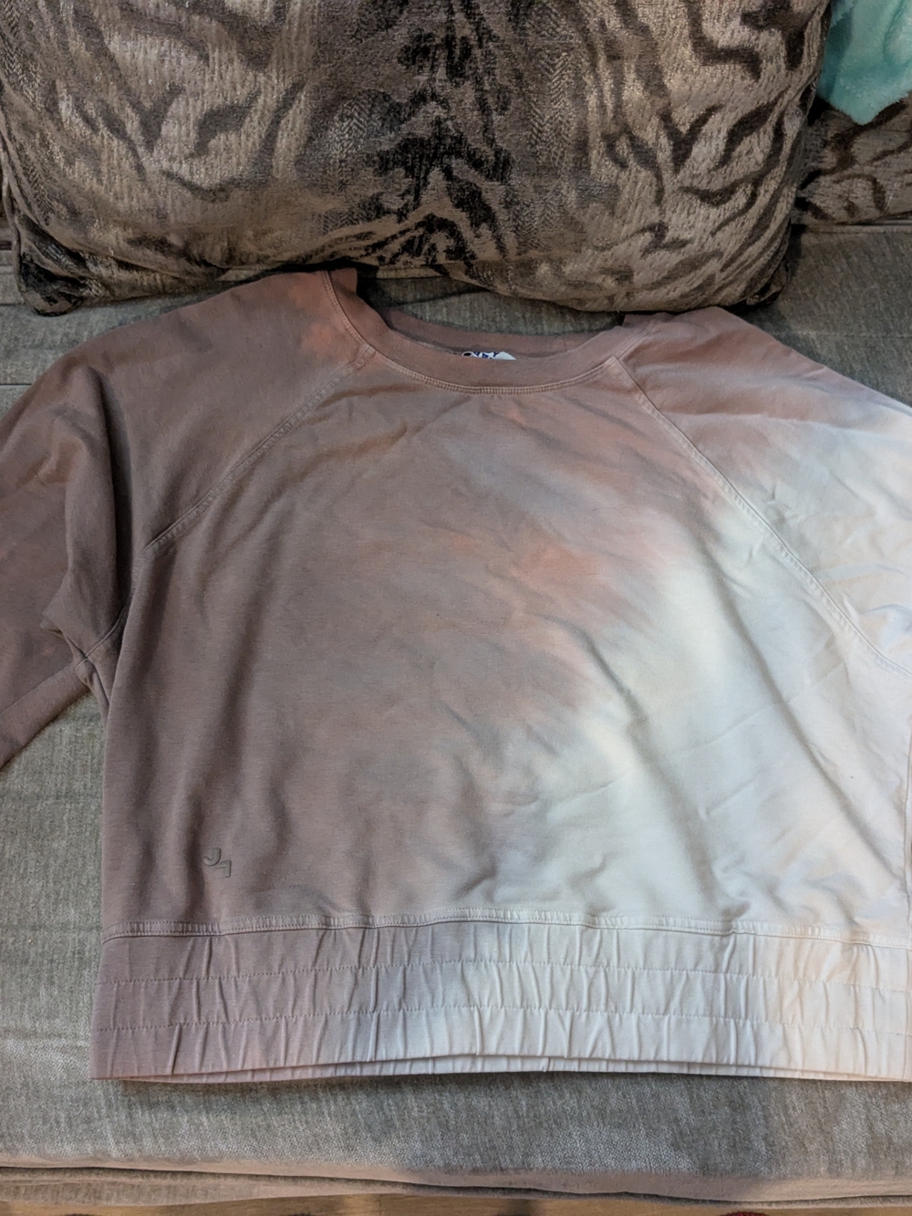 Women's Mauve Ombre Pullover Sweatshirt - Joylab